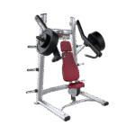 Súlylapos döntött mellnyomó gép