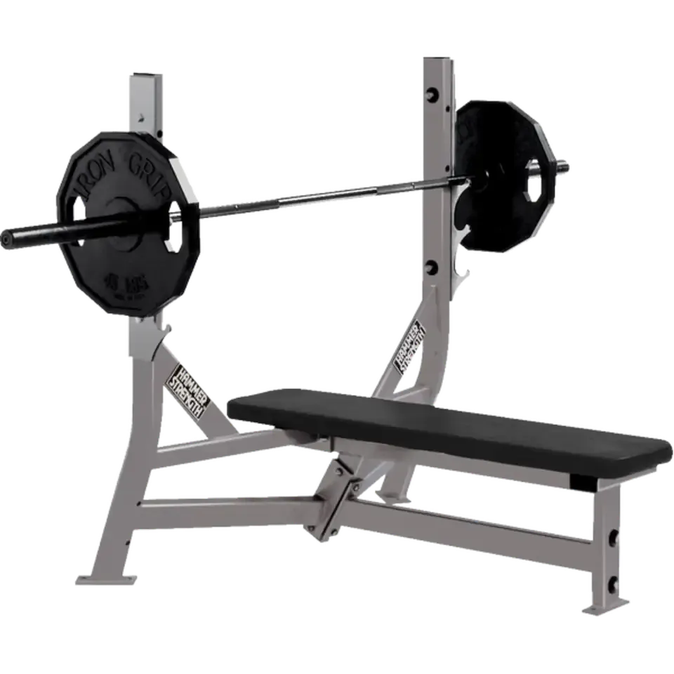 imgi_40_202-135-hammerstrength-olympic-flat-bench-l Olimpiai sík fekvenyomó pad - Image 1