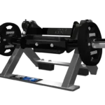 Tárcsasúlyos lábszár-feszítő gép