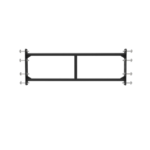 LMX1712 Crossmaxx® 110 cm standard tartógerenda