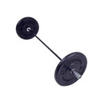 LMX32.04 Crossmaxx® Olimpiai Junior rúd 50 mm, 10 kg (fekete/króm) - Image 4