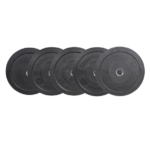LMX87 Crossmaxx® Bumper Plate 50 mm – Fekete (5–25 kg)