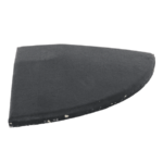LMX1387 FLR® Premium sarokelem PURE BLACK 15x15x2cm