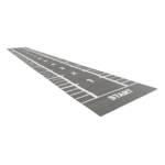 LMX1374.GREY Sprinttrack futópálya 2 x 15 m – Szürke - Image 2