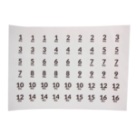 LMX66 LMX.® Számmatrica készlet (108 db) - Image 2