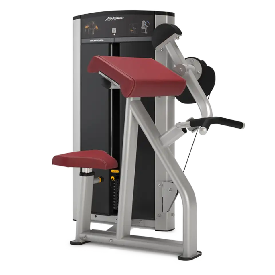 361-48-life-fitness-axiom-series-biceps-curl-full-shroud-op-bc- Axiom sorozatú bicepsz gép - Image 1
